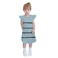 thumbnail image 2 of Économies d'Été! Robe d'Été pour Enfants, Robes Décontractées pour Filles en Solde, Robe d'Été à Manches à Volants pour Filles 4-14T, 2 of 5