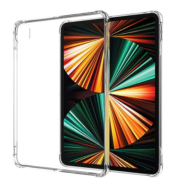 Transparent Cover For Apple iPad Pro 11 12.9 2015 2017 2018 2020 2021 2022 Shockproof Soft TPU Silicon Shell Tablet Back Case Shockproof Case iPad Pro 11 2020