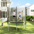 thumbnail image 2 of Soozier 14FT Trampoline Pad Spring Cover, Waterproof, Green, 2 of 10