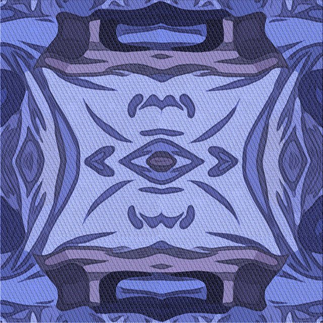 Ahgly Company Tapis d'Intérieur Lavables en Machine Bleu Ciel de Transition, 8' Carré