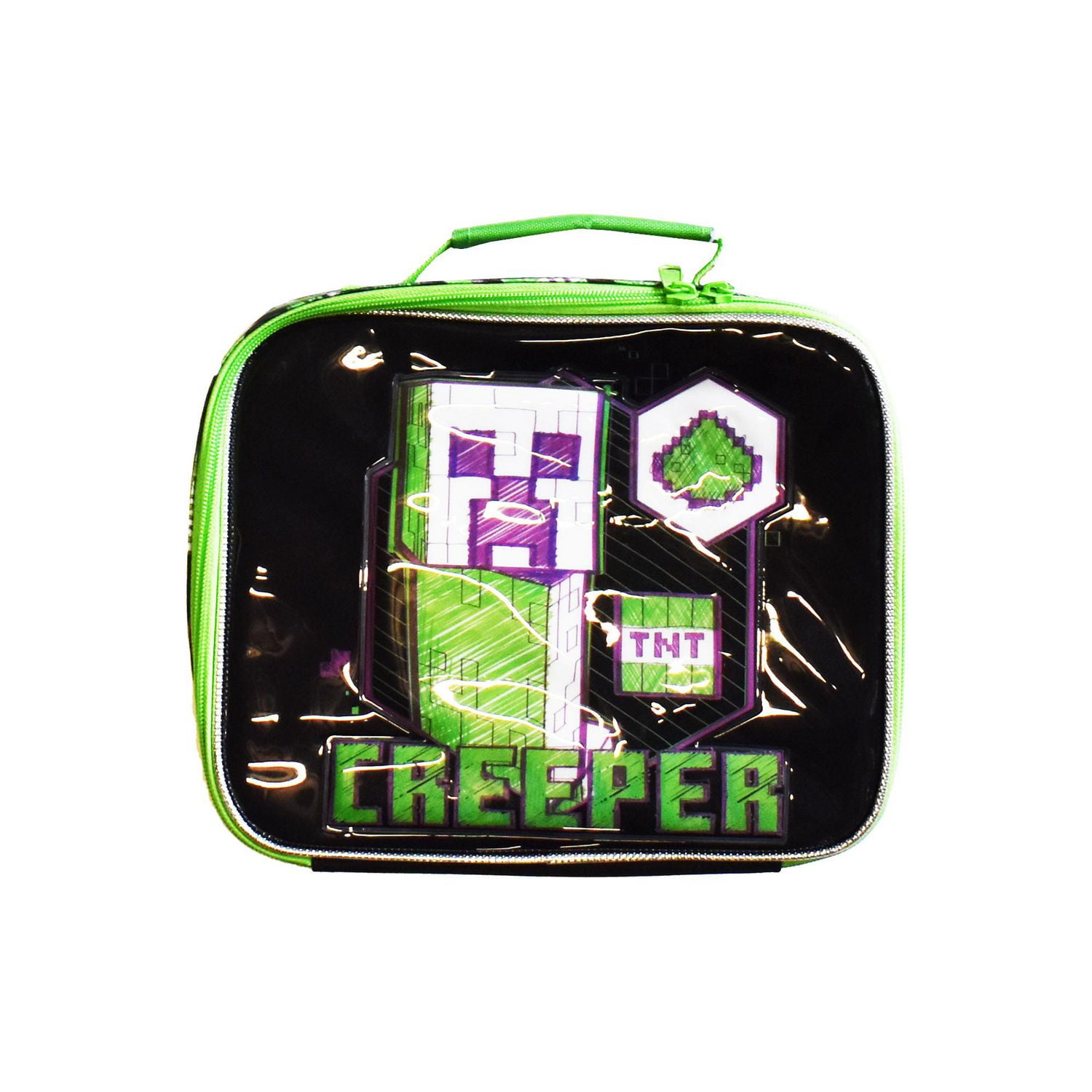 Sac à lunch Minecraft Creeper Sketch pour garçons