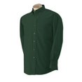 thumbnail image 1 of Van Heusen Chemise Habillée pour Homme à Coupe Régulière en Oxford à Col Boutonné, Vert Foncé, XX-Grand, 1 of 4