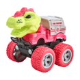 thumbnail image 2 of Dinosaur Construction Car Toy, Press And Go Motion Vehicle, Simulation Excavator Truck Model, Inertia Powered Push Drive Toy, Durable Plastic Engineering Vehicle With Grip Wheels, 2 of 6
