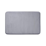 Mainstays Memory Foam Bath Mat Grey 20"x30"