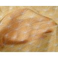thumbnail image 4 of oneOone Silk Tabby Fabric Shapes Geometric Sashiko Printed Fabric 1 Yard 42 Inch Wide, 4 of 4