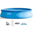 thumbnail image 2 of Intex 18' x 48" Inflatable Outdoor Pool Set with Filter Cartridges (6 Pack), 2 of 11