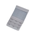 thumbnail image 4 of Baohd Extension Strap Bra Extender Buckle 3 Rows 3 Hooks Women Multicolor Lengthened Band Lingerie Replacement Intimates silver gray 5Set, 4 of 6