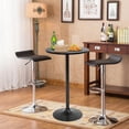 thumbnail image 2 of BestOffice Bistro Pub Table 2 Pack 40 Inch Height Round Bistro for Home and Kitchen Dining, Black, 2 of 7