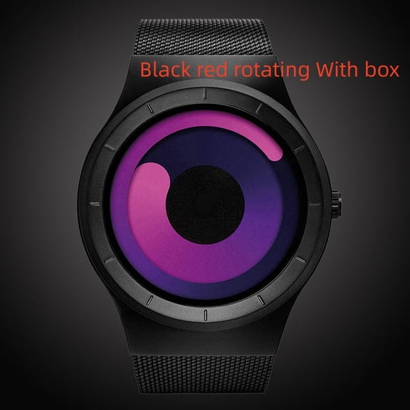 Unisex Casual Smart Watch With 316L Stainless Steel Mesh Band 40mm Case Hardlex Glass