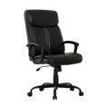 thumbnail image 3 of Sealy Zeus Executive Office Chair – Swivel Base, Tilt Control, Cushioned Arms, Adjustable Height – High-Back Desk Chair for Home or Office, 3 of 6
