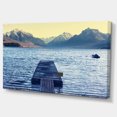thumbnail image 2 of Lac dans le Parc National des Glaciers - Grande Impression de Toile de Bord de Mer, 2 of 3