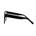 thumbnail image 4 of Oversized Round Thick Horn Rim Clear Lens Fashion Eye Glasses Black, 4 of 4