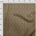 thumbnail image 3 of oneOone Velvet Green Fabric Floral Craft Projects Decor Fabric Printed By The Yard 58 Inch Wide, 3 of 5