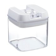 Wzzjkit Airtight Food Storage Containers, Easy Lock System Container Fresh-keeping Box Airtight Jar Transparent Kitchen Storage Jar Transparent Storage Jar Plastic Storage Box