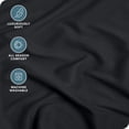 thumbnail image 2 of Bare Home Fitted Sheet - Premium 1800 Collection - Deep Pocket - Ultra-Soft Wrinkle Resistant - California King, Black, 2 of 7