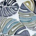 thumbnail image 2 of Hometrends Bain d'oiseau tropical en verre avec support, 2 of 8