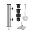 thumbnail image 1 of Langgg Umbrella Base Stand Tube Replacement Parasol Steel for Docks Balcony Outside, 1 of 9