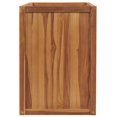 thumbnail image 2 of vidaXL Raised Bed 100x50x70 cm Solid Teak Wood, 2 of 5