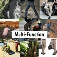 thumbnail image 3 of Men's Cargo Tactical Pants Waterproof Work Trousers with Multi-Pockets，Regular Fit, 3 of 10