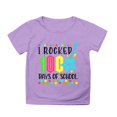 thumbnail image 4 of TZEWGL T-Shirts For Girl Print Round Neck Loose Short Sleeve Clothes For Newborns size 11-12T, 4 of 4