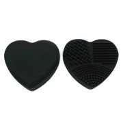serony Heart Brush Egg Cleaning Washing Make up Brush Silicone Brushegg Cosmetic Powder Clean Tools
