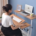 thumbnail image 3 of EDTara Petit Bureau Debout Mobile, Table Roulante à Hauteur Réglable pour la Maison, l'École Ou l'Espace de Travail, 3 of 8