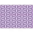 thumbnail image 1 of Ahgly Company Machine Washable Indoor Rectangle Transitional Purple Violet Purple Area Rugs, 5' x 7', 1 of 7