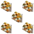 thumbnail image 2 of Youkk Transform Space Elegant Artificial Flower Arrangements Wide Application sunflowers LH003 5Set, 2 of 6