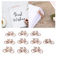 thumbnail image 4 of Funny Paper Clips, Cute Paper Clips 100Pcs Bikes Shape  For Office, 4 of 8