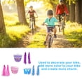 thumbnail image 4 of pitrice Panier avant pour Guidon Sac de Vélo Fournitures Exquis avec Bandes Installation Pratique Montage Simple Accessoires Améliorés Détachable Violet, 4 of 5