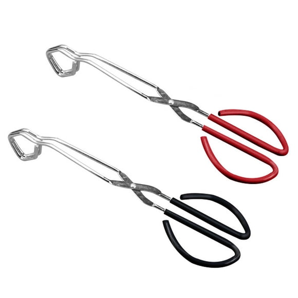 WIFKLSIIPG Fire Tongs From Heavy Duty Camping and Outdoors Log Finish for Indoor and Outdoor Color Random