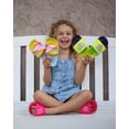 thumbnail image 3 of Toddler Girl Slide Sandals Size 13 Purple, 3 of 5
