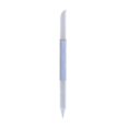 thumbnail image 2 of Dual Ended Glass Cuticle Pusher Reusable Precision Filing Etched Surface Washable Cuticle Trimmer Nail File for Nail Salons Home Women Clear, 2 of 8