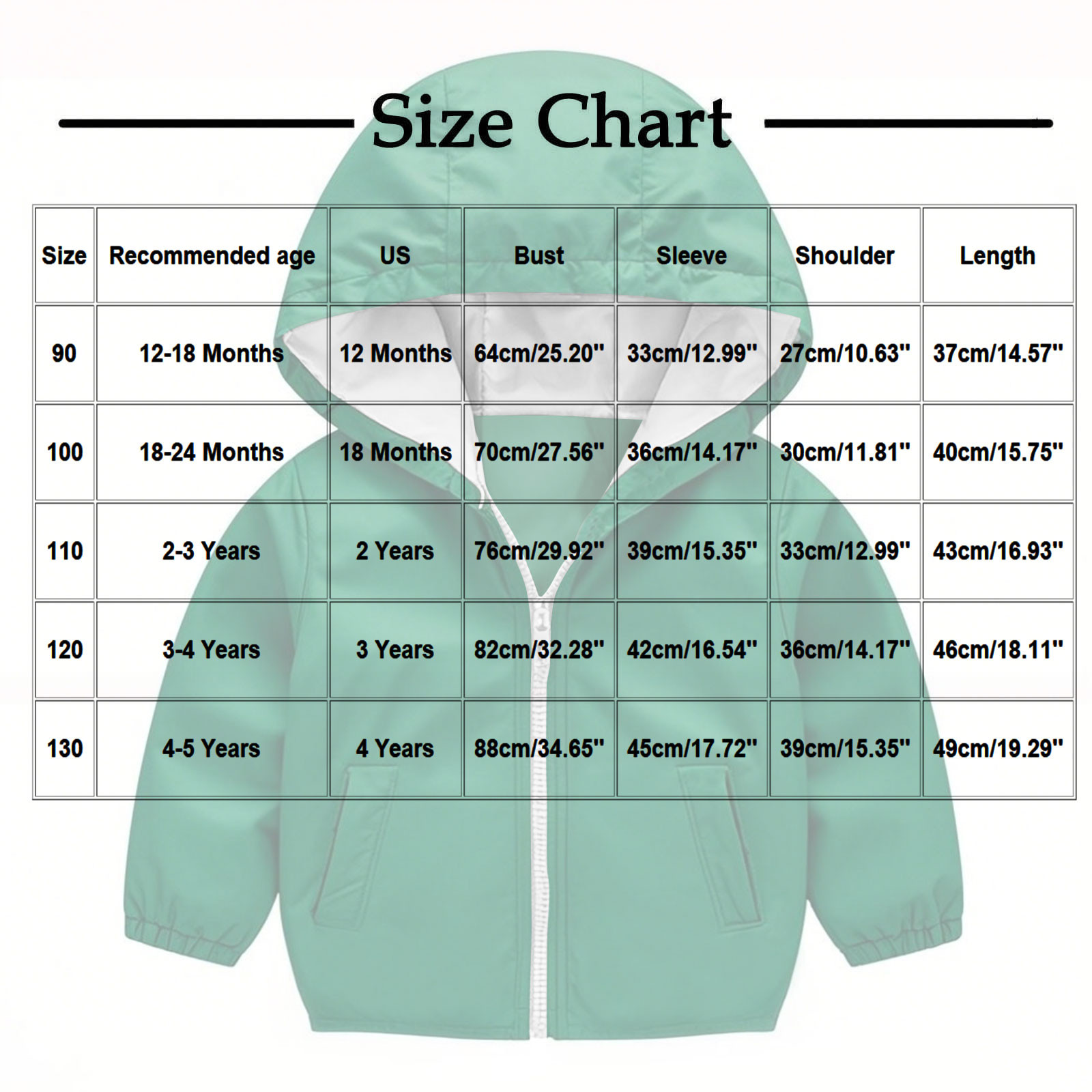 zbxnLI Toddler Baby Rain Coats Girls Boys Waterproof Jackets