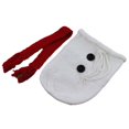 thumbnail image 3 of Newborn Baby Stretch Snowman Wrap Photo prop Baby Props Infant Photography Props Knitting Sleeping Bag, 3 of 9