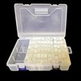 thumbnail image 4 of Vadktai 84 Grids Large Separate Beads Organizer Storage Diamond Embroidery Box, Diamond Painting Accessories DIY Diamond Painting Kit Bead Organizer Storage Box, 4 of 7