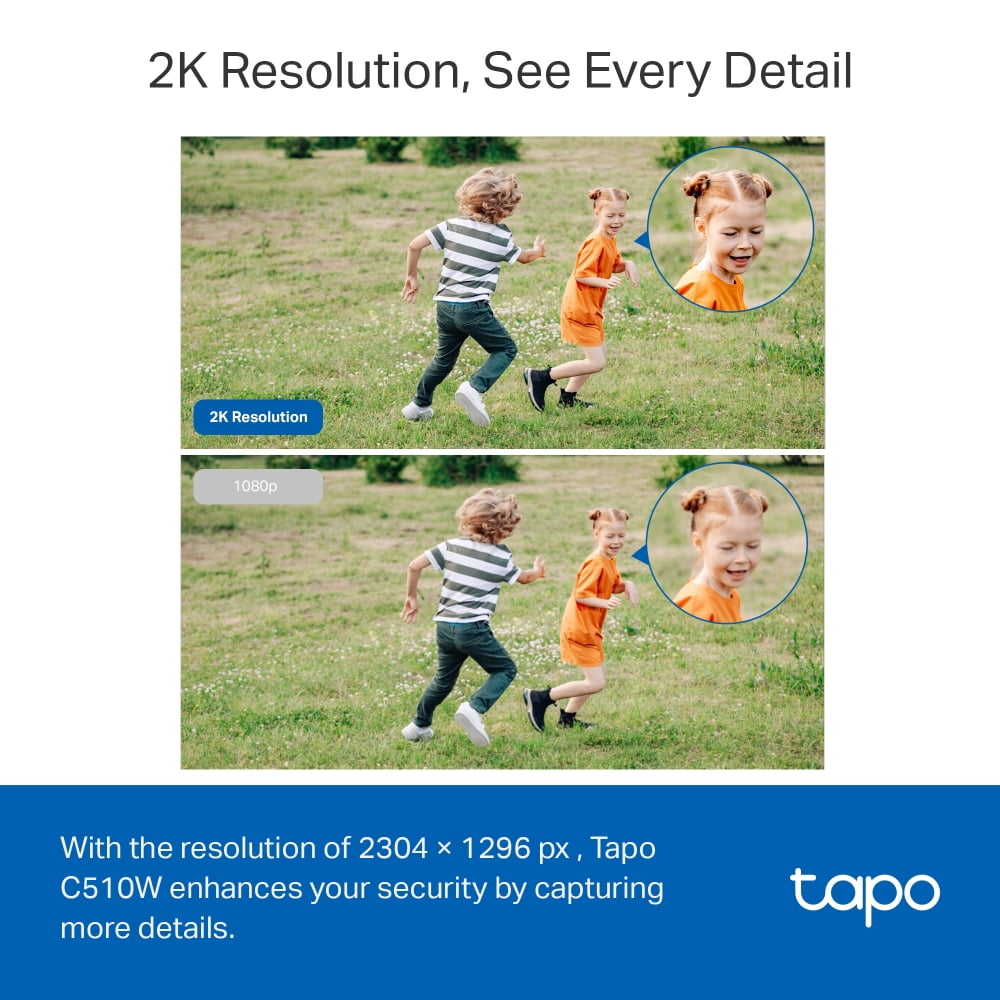 Caméra Wi-Fi de sécurité extérieure panoramique/inclinable TP-Link