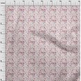 thumbnail image 4 of oneOone Cotton Cambric White Fabric Abstract Floral Sewing Craft Projects Fabric Prints By Yard 56 Inch Wide, 4 of 4