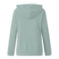 thumbnail image 3 of Timegard Sweatshirts for Women Drawstring Hoodies Pullover Top Fall Casual Loose Cardigan with Pockets, 3 of 4