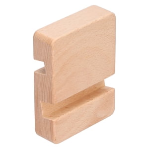 Wood Phone Stand, Portable Desktop Smartphone Stand Telephone Stand Desktop Cell Phone Holder Wood Cell Phone Holder Desk Tablet Holder Mobile Stand for