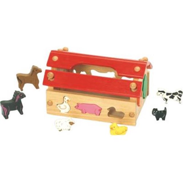 Maison d'Animaux en Bois - Trieur