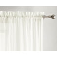 thumbnail image 3 of Panneau de fenêtre transparent, rideau - Paquet de 2, 3 of 3