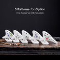thumbnail image 3 of Labymos 12 Holes Round Head Ceramic Ocarina Alto C Hand Painted Musical Instrument with Lanyard Music Score Protective Bag For Music Lover and Learner, 3 of 8