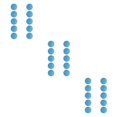 thumbnail image 2 of Baohd EVA Foam Golf Swing Exercises Practice Training Balls Golfing Skills Light Blue 42mm 3Set, 2 of 6