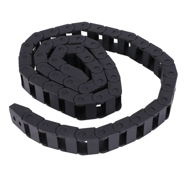 5pcs 10 x 20mm 1M Open on Both Side Plastic Towline Cable Drag Chain