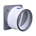 thumbnail image 1 of Adaptateur de Conduit Résistant aux Odeurs avec Clapet Anti-Retour Gris m, 1 of 9