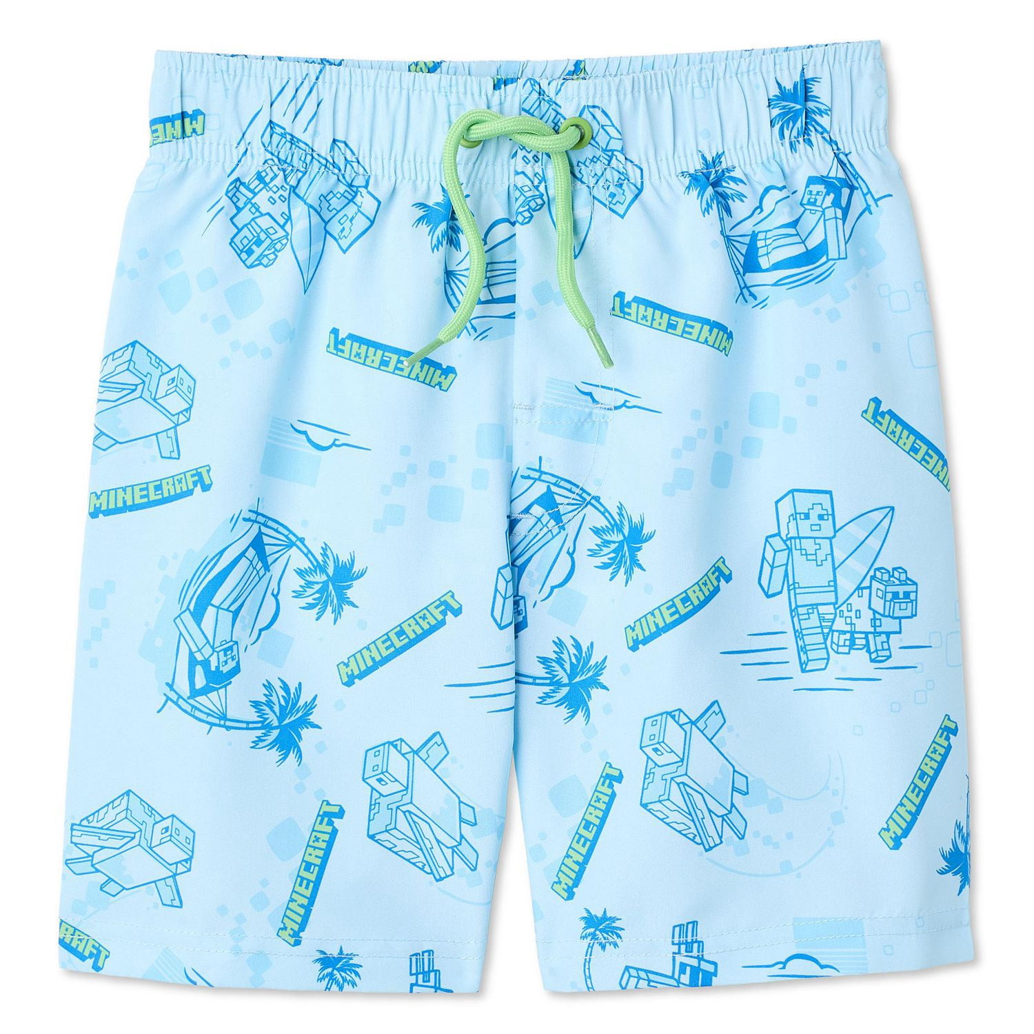Short de bain Minecraft pour garçons