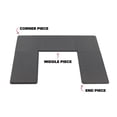 thumbnail image 3 of Weathertech Tapis de Travail 8ACONA2TXC Connect; Pierre; Cacao; Mousse Intérieure; Jeu de 2; Enclenchement; Tapis d'Extrémité, 3 of 5