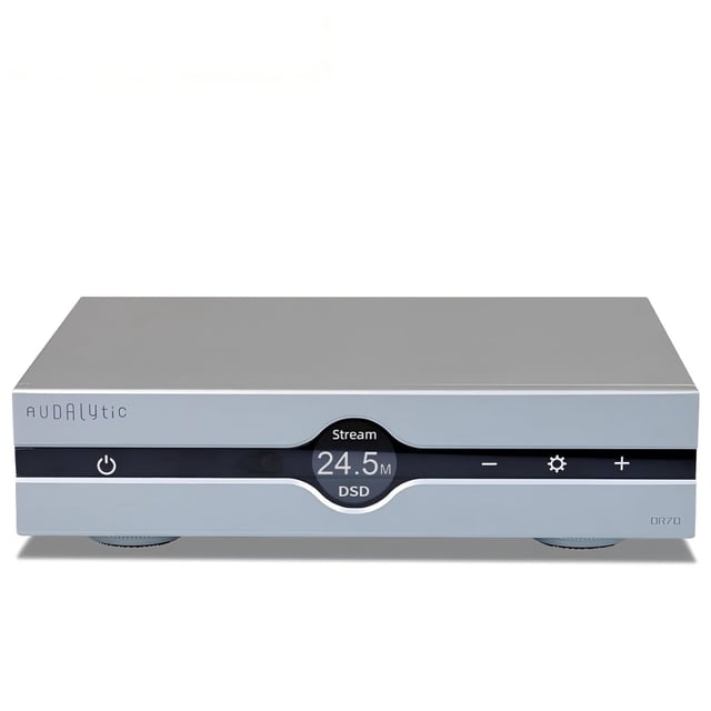 Gustard Audalytic DR70N R2R Diffusion Audio Dac, Pont de Réseau Audio pour la Maison, Natif Dsd512 Pcm768khz, Argent