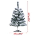thumbnail image 3 of Cagogo under $5 Flocked Christmas Tree, Flocked Christmas Tree with Snow Effect, Modern Holiday Home Decor, Easy Assembly Christmas Tree, Festive Season Decoration, Family Christmas Celebration Tree, 3 of 3